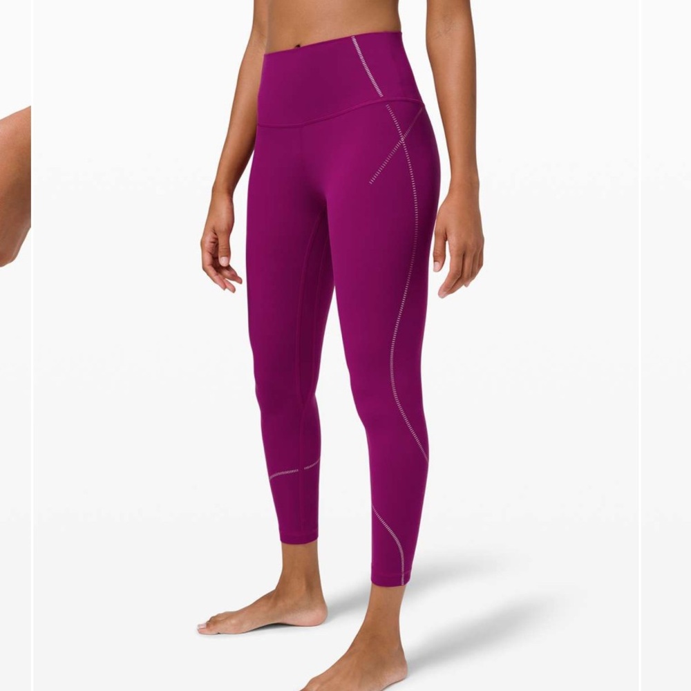 Lululemon Align High-Rise Pant 25"' Deep Fuschia